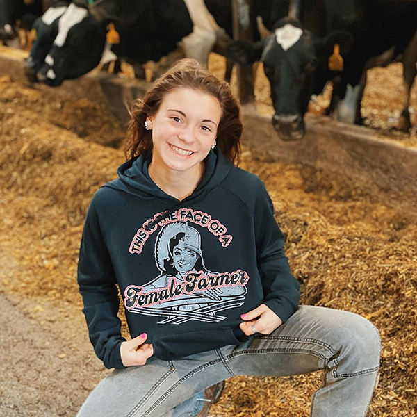 The Face of a Female Farmer KEY Apparel